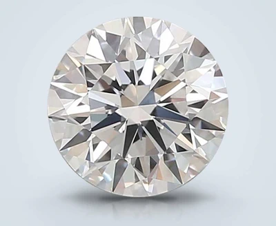 2.07ct D VVS2 Rare Carat Ideal Cut Round Lab Grown Diamond