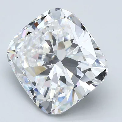 5.01ct D VS1 Very Good Cut Cushion Diamond