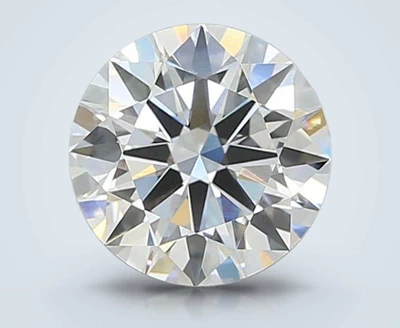 2.07ct D VVS1 Rare Carat Ideal Cut Round Lab Grown Diamond