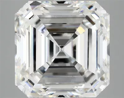 8.04ct F VS2 Very Good Cut Asscher Lab Grown Diamond