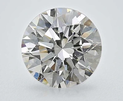 3.22ct I SI2 Rare Carat Ideal Cut Round Diamond