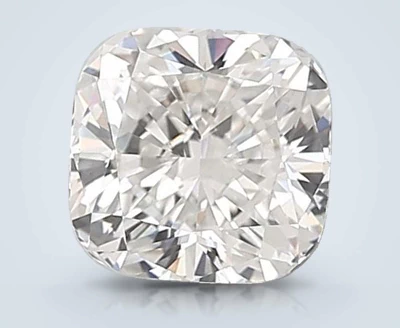 1.74ct F VVS2 Rare Carat Ideal Cut Cushion Lab Grown Diamond
