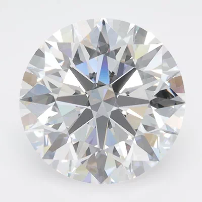 3.26ct D VVS2 Rare Carat Ideal Cut Round Lab Grown Diamond