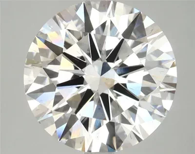 4.03ct F SI1 Rare Carat Ideal Cut Round Lab Grown Diamond