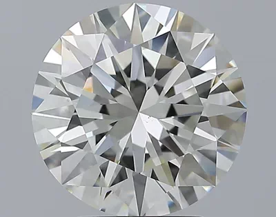 3.53ct K VS1 Rare Carat Ideal Cut Round Diamond