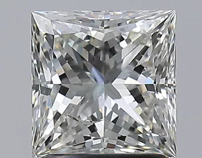 1.52ct H SI2 Rare Carat Ideal Cut Princess Diamond