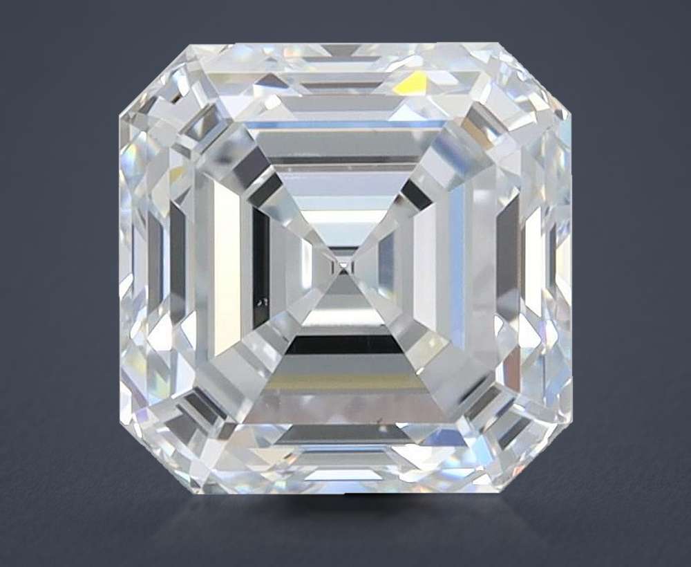 1.51ct E VS1 Excellent Cut Asscher Lab Grown Diamond