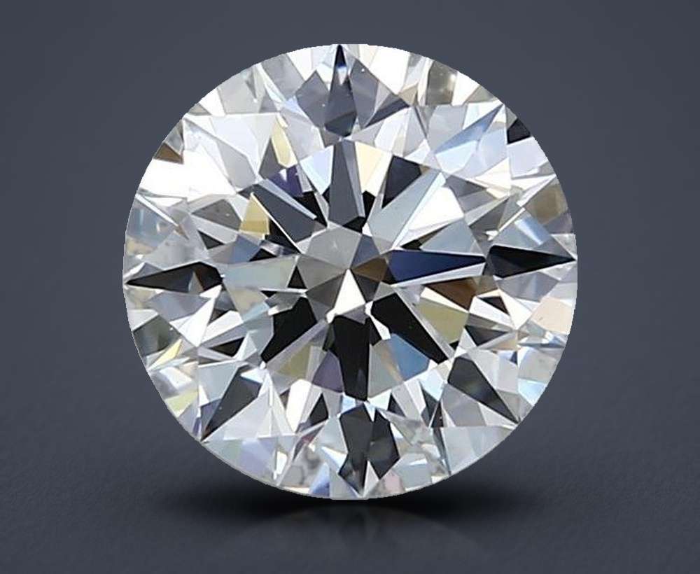 2.03ct E VS1 Rare Carat Ideal Cut Round Lab Grown Diamond