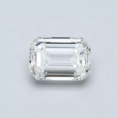 0.46ct G SI1 Very Good Cut Emerald Diamond