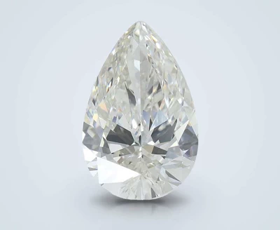 5.49ct I VVS2 Rare Carat Ideal Cut Pear Lab Grown Diamond