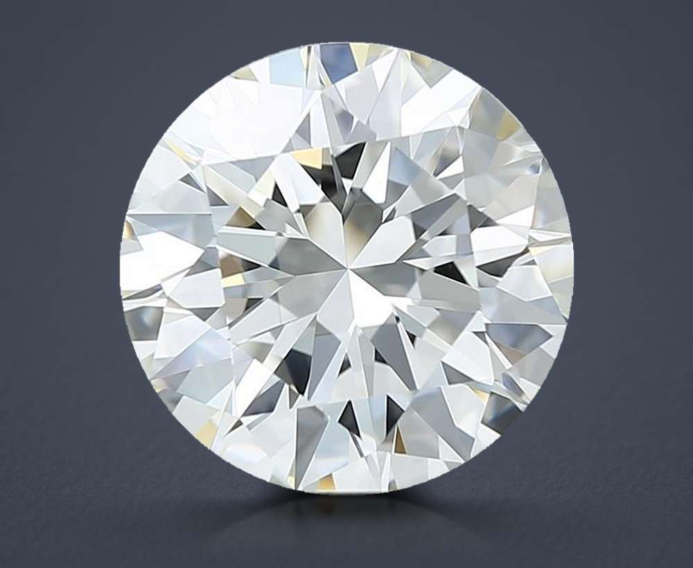 3.50ct H VVS1 Rare Carat Ideal Cut Round Diamond