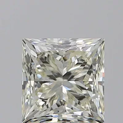 2.01ct J IF Very Good Cut Princess Diamond
