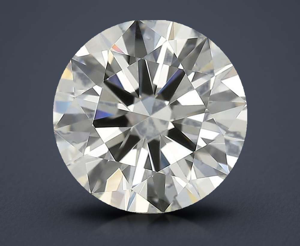 1.30ct J IF Rare Carat Ideal Cut Round Diamond