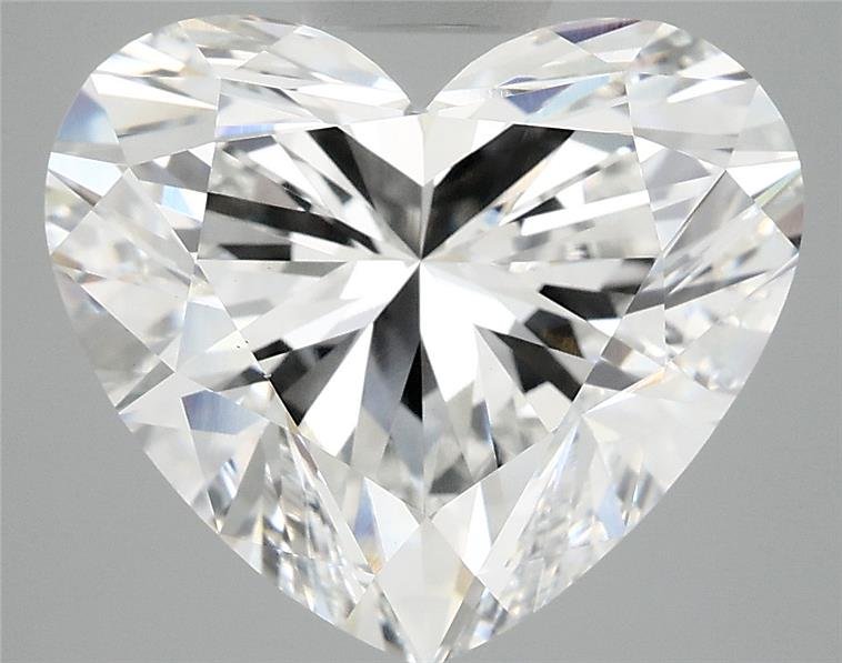 6.07ct E VS1 Rare Carat Ideal Cut Heart Lab Grown Diamond