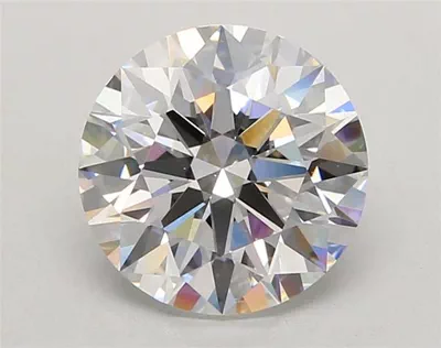 3.03ct E VS1 Rare Carat Ideal Cut Round Lab Grown Diamond