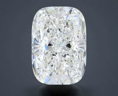 11.57ct F VVS2 Rare Carat Ideal Cut Cushion Lab Grown Diamond
