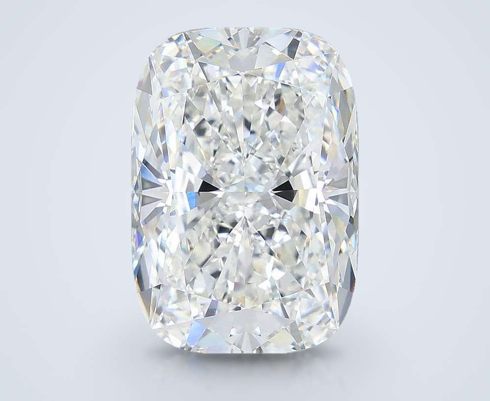 11.57ct F VVS2 Rare Carat Ideal Cut Cushion Lab Grown Diamond