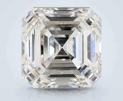 5.03ct F VS1 Excellent Cut Asscher Lab Grown Diamond