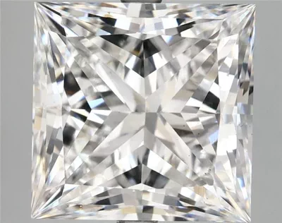 9.17ct E VS2 Rare Carat Ideal Cut Princess Lab Grown Diamond