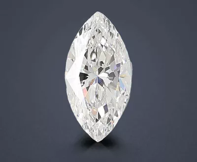 6.09ct E VVS2 Very Good Cut Marquise Lab Grown Diamond