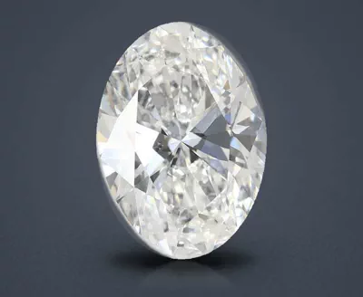 7.03ct E VVS2 Rare Carat Ideal Cut Oval Lab Grown Diamond