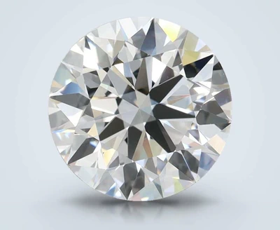2.42ct D FL Rare Carat Ideal Cut Round Lab Grown Diamond