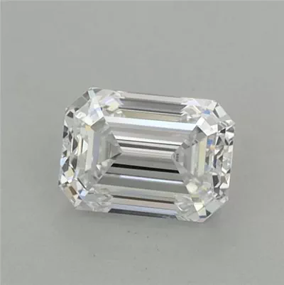 0.75ct D VVS1 Very Good Cut Emerald Lab Grown Diamond