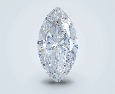 3.02ct E SI2 Rare Carat Ideal Cut Marquise Diamond