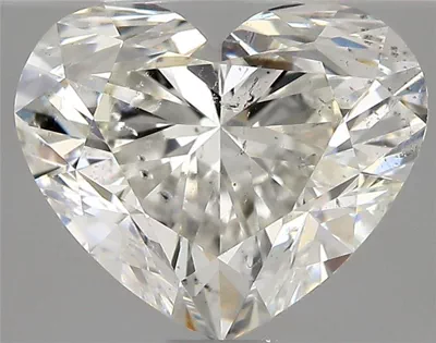 1.01ct G SI2 Rare Carat Ideal Cut Heart Diamond