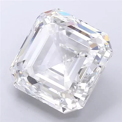 6.15ct E VS1 Rare Carat Ideal Cut Asscher Lab Grown Diamond