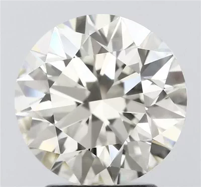 2.60ct K IF Rare Carat Ideal Cut Round Diamond