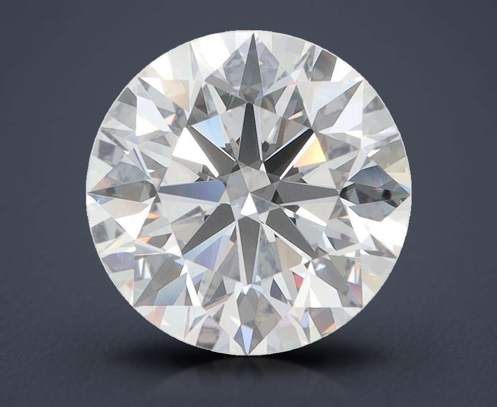4.03ct D FL Rare Carat Ideal Cut Round Lab Grown Diamond