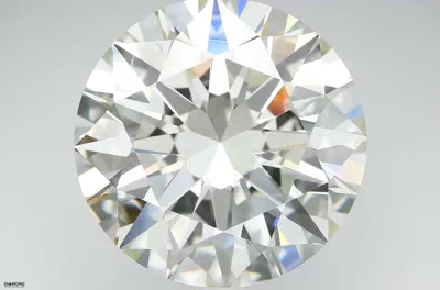 7.02ct K VS2 Rare Carat Ideal Cut Round Diamond