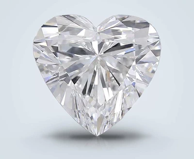 7.42ct E VVS2 Rare Carat Ideal Cut Heart Lab Grown Diamond