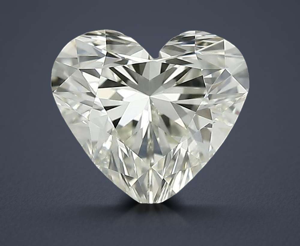 0.60ct K VVS1 Rare Carat Ideal Cut Heart Diamond