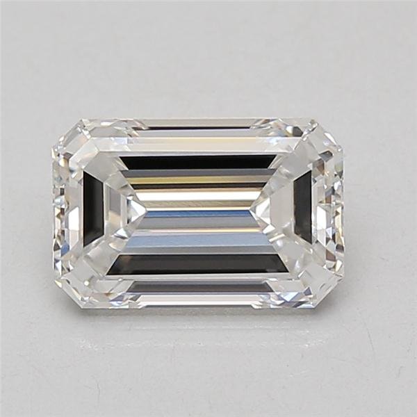 2.00ct E VVS2 Rare Carat Ideal Cut Emerald Lab Grown Diamond
