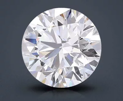 3.01ct D VS1 Excellent Cut Round Lab Grown Diamond