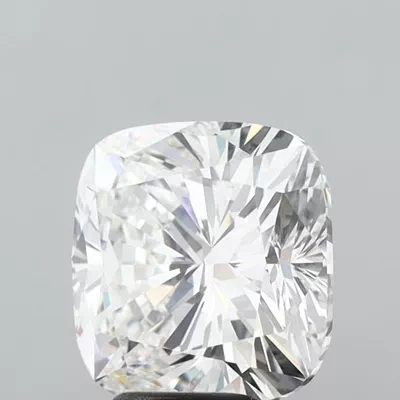 4.53ct F VVS2 Rare Carat Ideal Cut Cushion Lab Grown Diamond