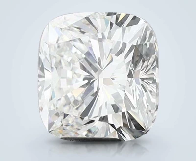 4.53ct F VVS2 Rare Carat Ideal Cut Cushion Lab Grown Diamond