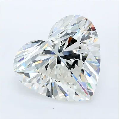 7.25ct E VVS2 Rare Carat Ideal Cut Heart Lab Grown Diamond