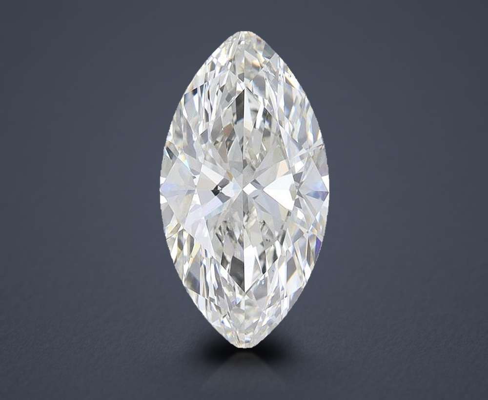 2.70ct G VS2 Rare Carat Ideal Cut Marquise Lab Grown Diamond