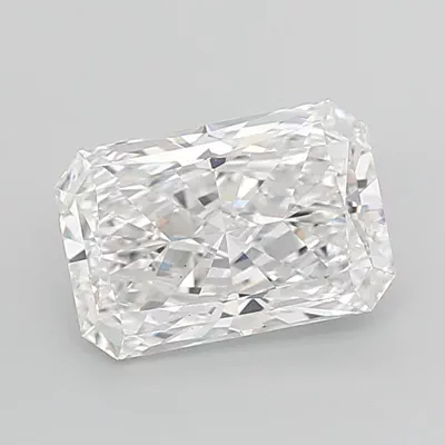 4.05ct E VS1 Rare Carat Ideal Cut Radiant Lab Grown Diamond