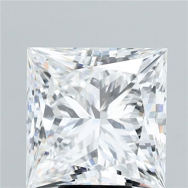 8.05ct E VVS2 Rare Carat Ideal Cut Princess Lab Grown Diamond