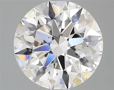 2.33ct D SI1 Rare Carat Ideal Cut Round Diamond