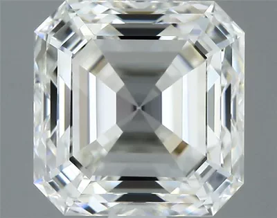 1.56ct H VVS2 Rare Carat Ideal Cut Asscher Diamond