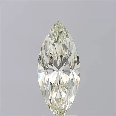 3.18ct K SI1 Rare Carat Ideal Cut Marquise Diamond