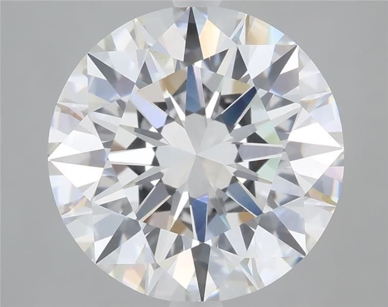 6.03ct F VVS1 Excellent Cut Round Lab Grown Diamond