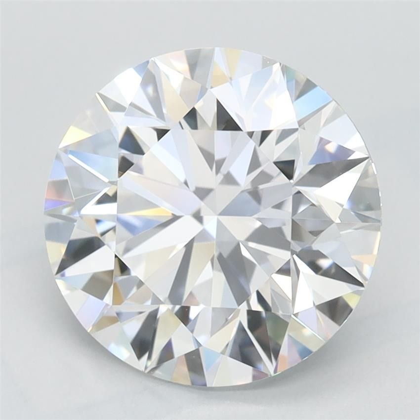 2.94ct D VVS1 Rare Carat Ideal Cut Round Lab Grown Diamond