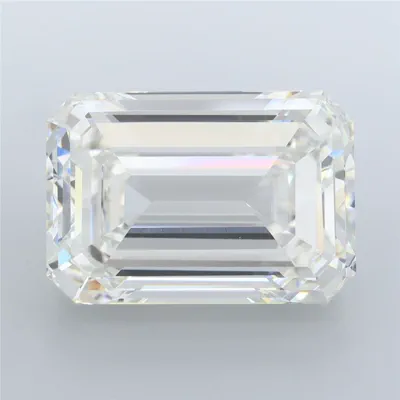 18.02ct G VVS2 Very Good Cut Emerald Lab Grown Diamond