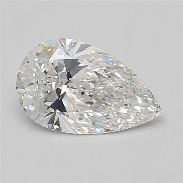 1.52ct E VS1 Rare Carat Ideal Cut Pear Lab Grown Diamond